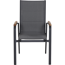 Stapelsessel 'Tesoro' matt anthrazit