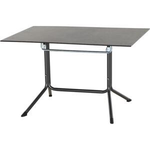 Gartentisch 'Sola' anthrazit 120 x 80 cm