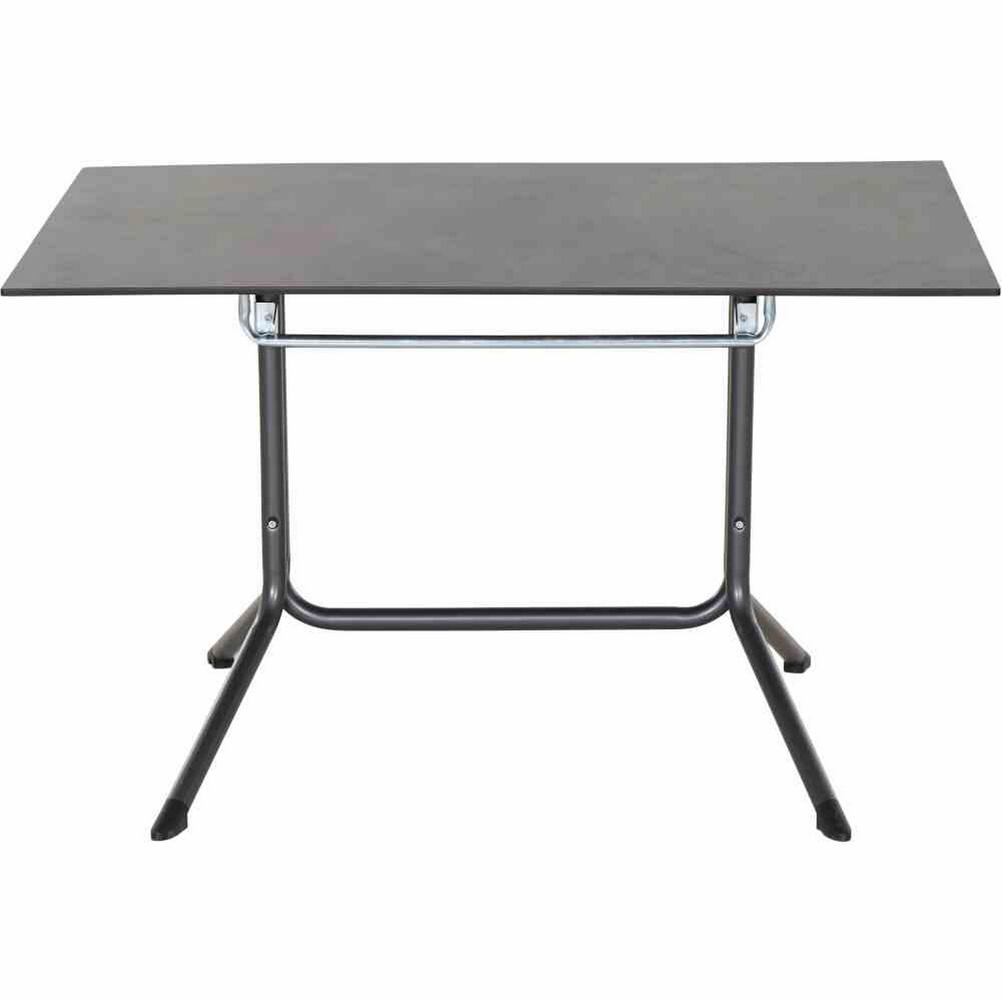 Gartentisch 'Sola' anthrazit 120 x 80 cm