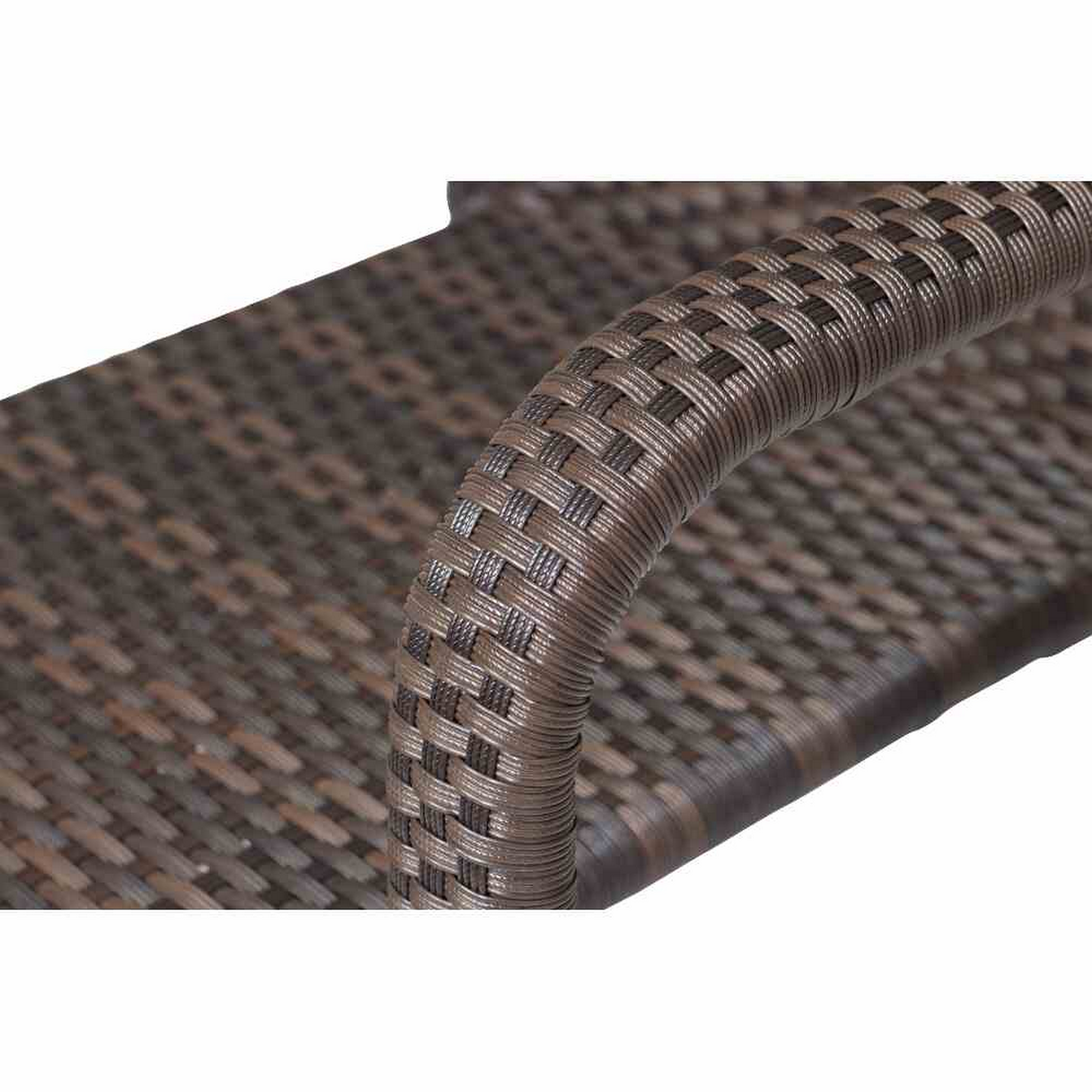 Stapelsessel 'Minas' schwarz 60 x 56 x 83 cm