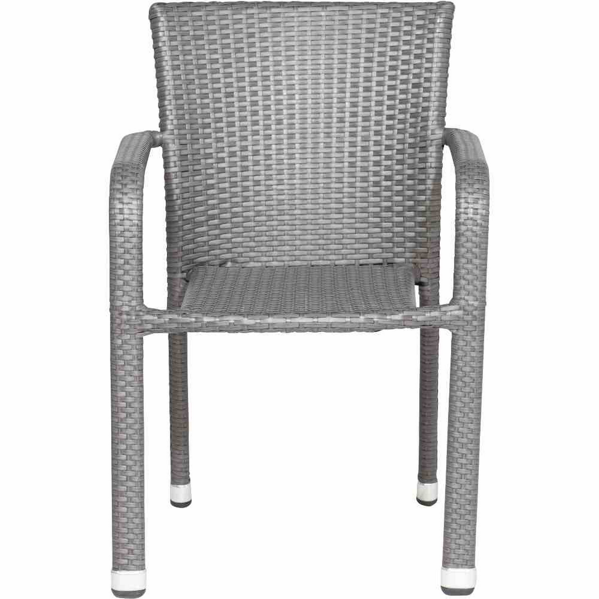 Stapelsessel 'Minas' schwarz 60 x 56 x 83 cm