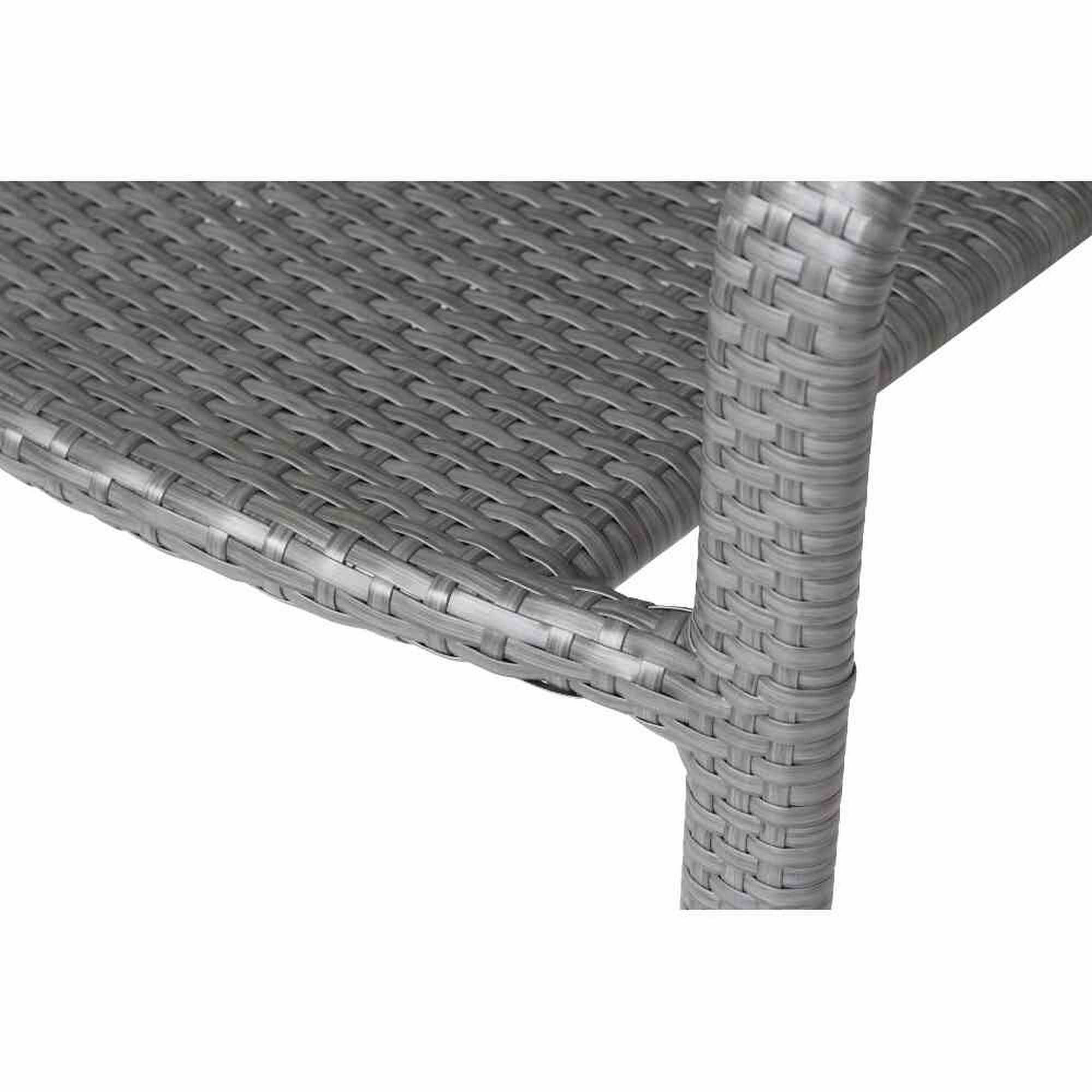 Stapelsessel 'Minas' schwarz 60 x 56 x 83 cm