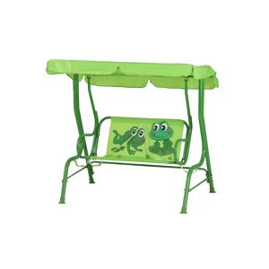 Kinderschaukel 'Froggy' grün 75 x 115 x 118 cm