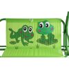 Grüne Kinderschaukel mit Froschmotiv