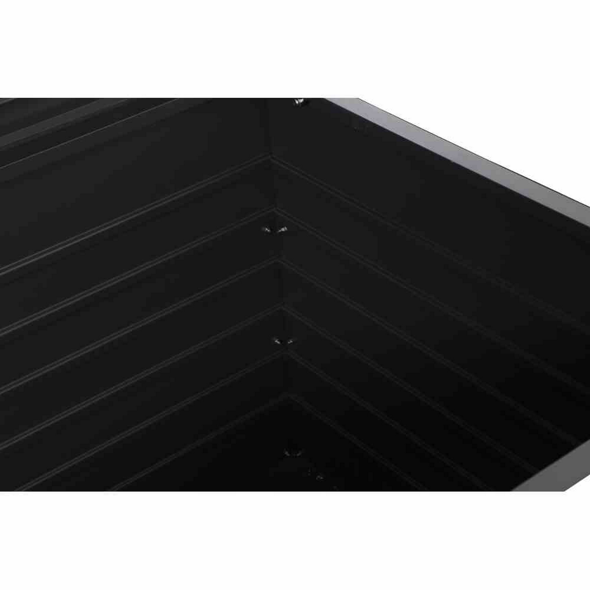 Kissenbox 'Sabano' anthrazit 159 x 79 x 83 cm