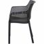 Gartenstuhl 'Easy' stapelbar Kunststoff anthrazit x 78 x 53 cm