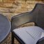 Gartenstuhl 'Easy' stapelbar Kunststoff anthrazit x 78 x 53 cm