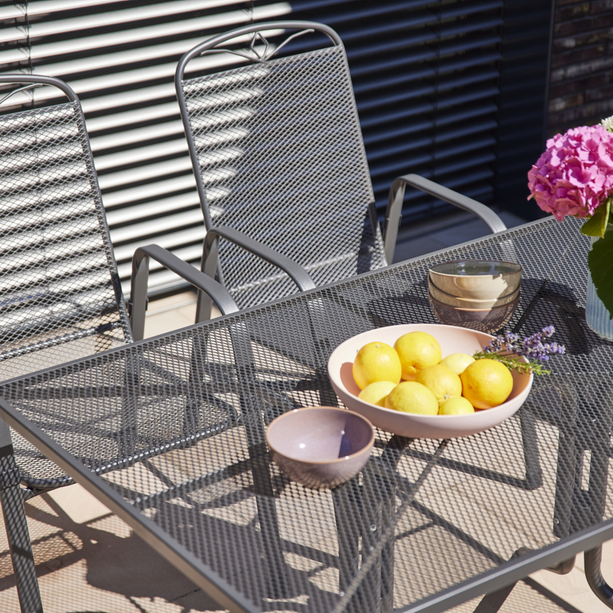 Stapelsessel 'Elda' matt-anthrazit 57 x 94 x 75 cm