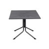 Anthrazitfarbener Metalltisch Elda