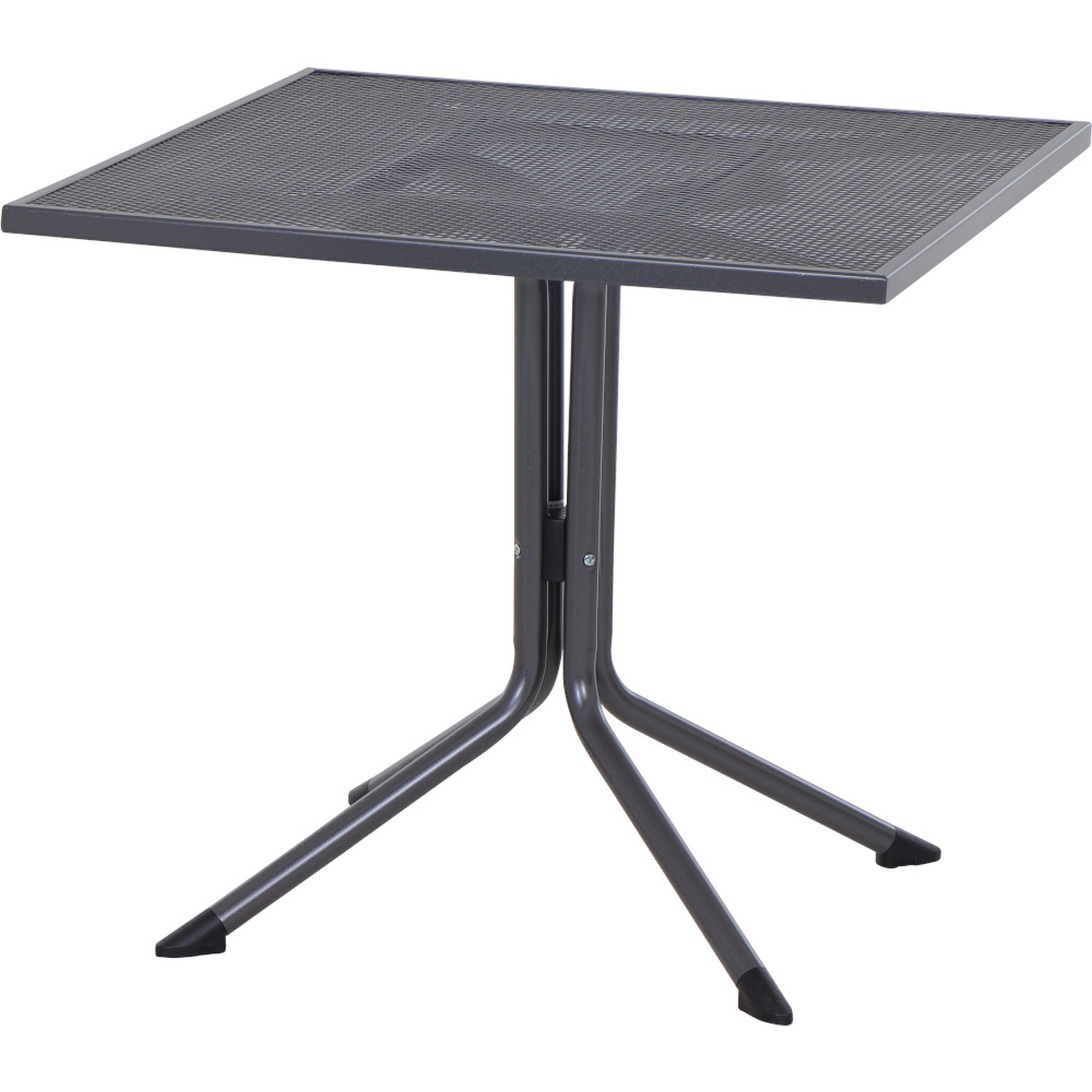 Gartentisch 'Elda' matt-anthrazit 80 x 80 cm