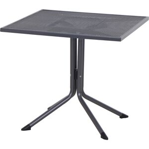 Gartentisch 'Elda' matt-anthrazit 80 x 80 cm