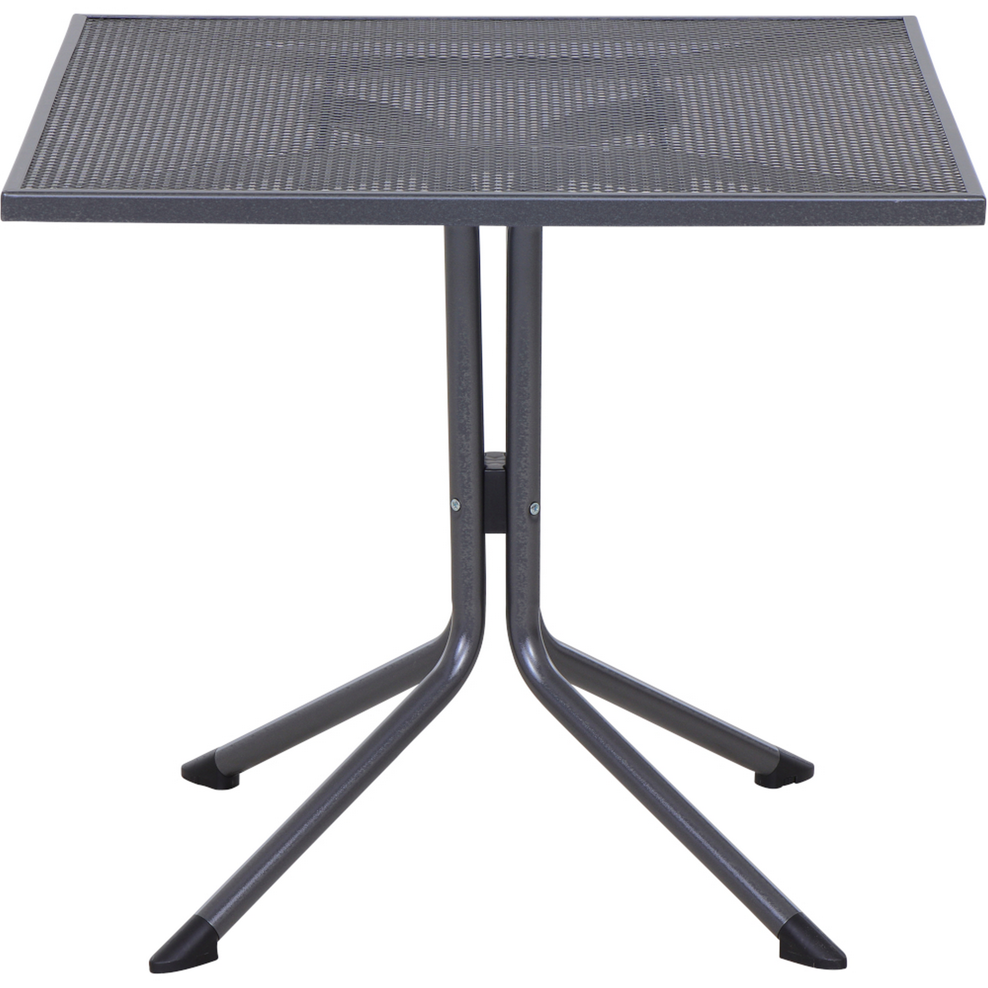 Gartentisch 'Elda' matt-anthrazit 80 x 80 cm