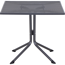 Gartentisch 'Elda' matt-anthrazit 80 x 80 cm