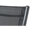 Gartenstuhl 'Saturn' klappbar Aluminium schwarz 56 x 108 x 67 cm