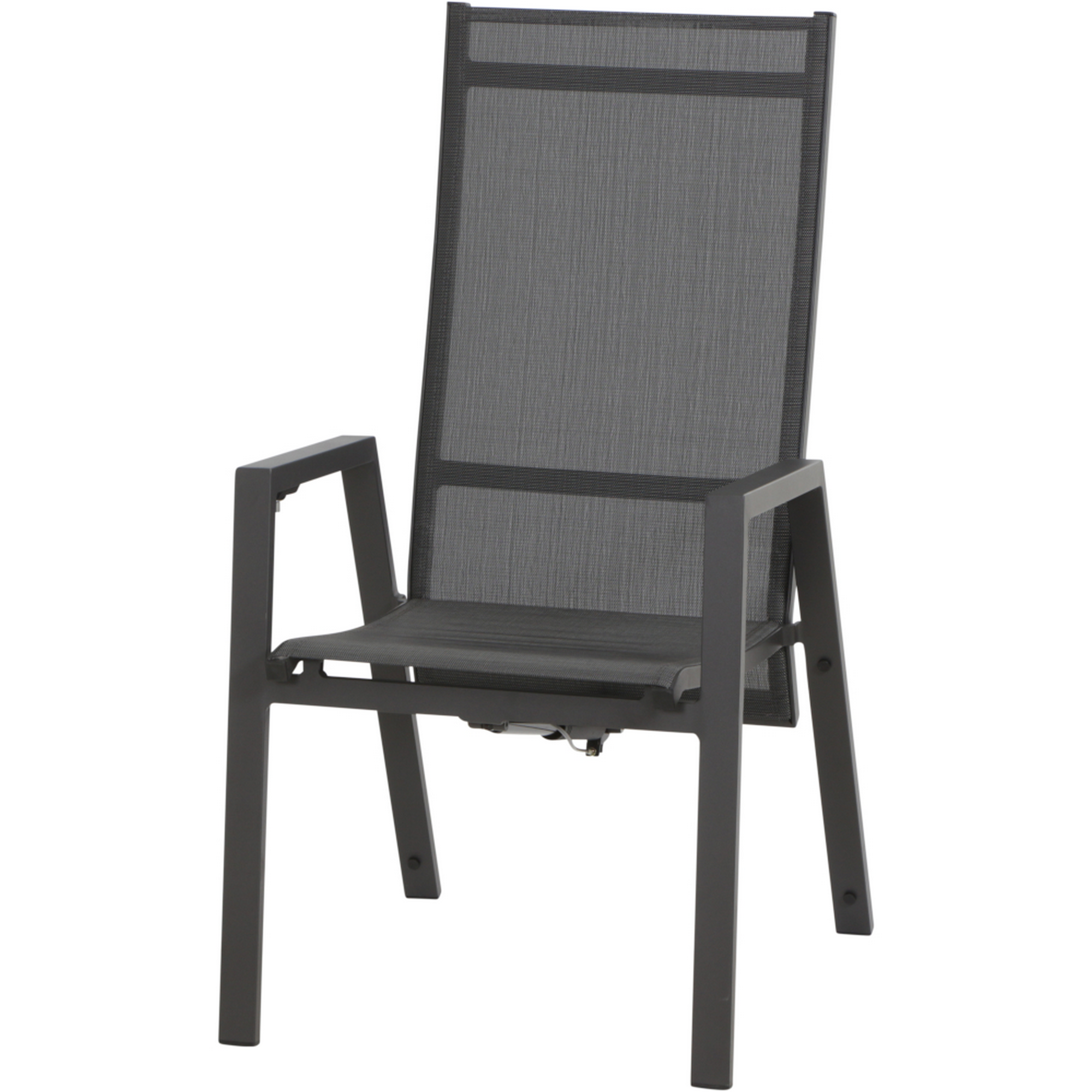 Sessel 'Savona' matt anthrazit 60 x 111,5 x 74 cm