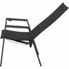 Gartenstuhl 'Savona' Aluminium anthrazit 60 x 111,5 x 74 cm