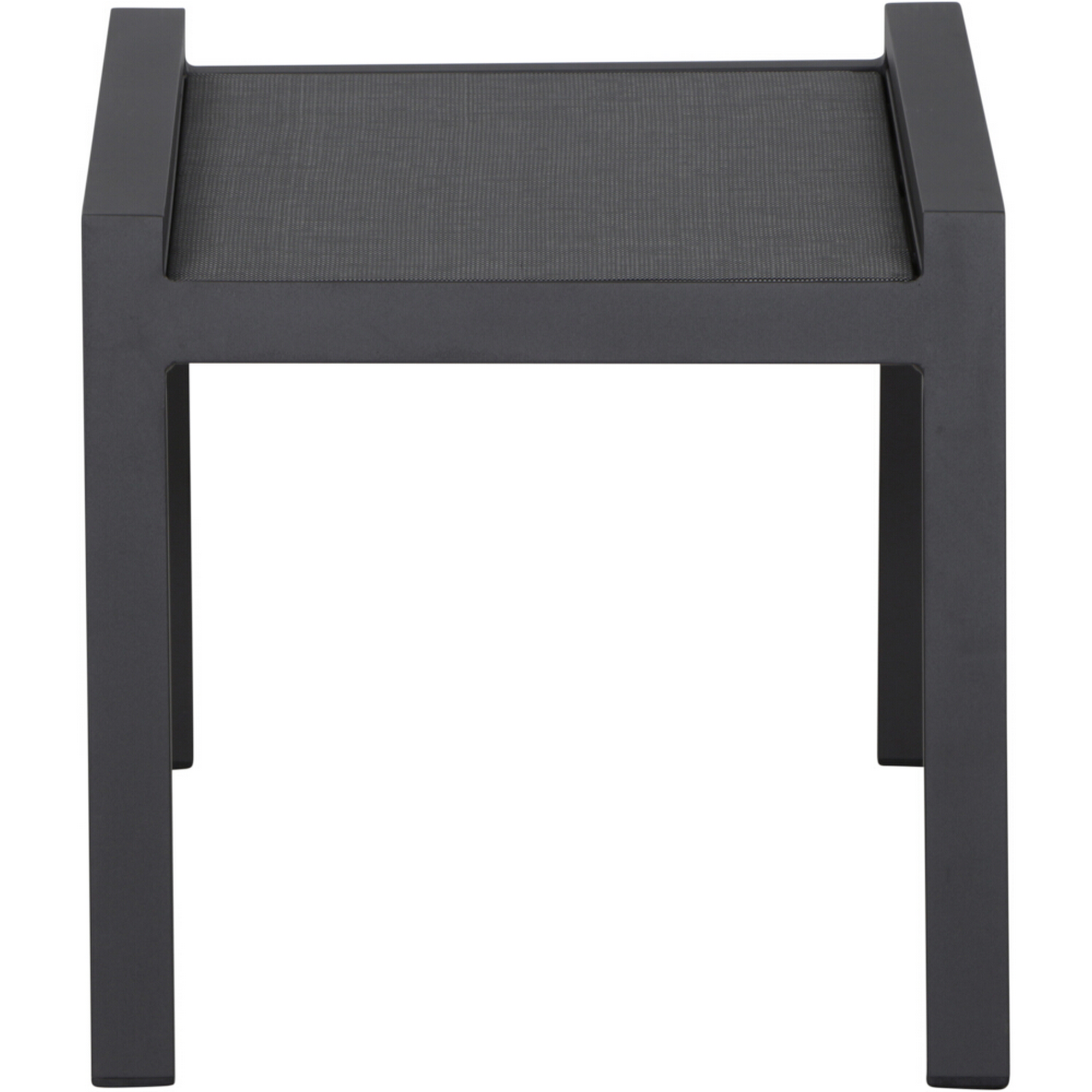 Hocker 'Savona' matt anthrazit 58 x 46,5 x 50 cm