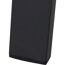 Gartenhocker 'Savona' stapelbar Aluminium anthrazit 58 x 46,5 x 50 cm