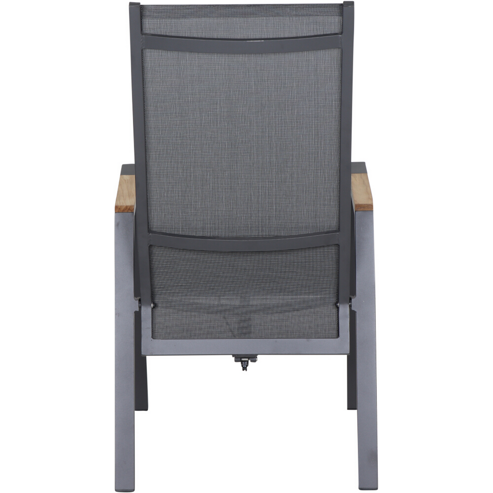 Gartensessel 'Savona' anthrazit 73 x 60 x 113 cm