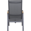 Gartensessel 'Savona' anthrazit 73 x 60 x 113 cm