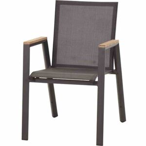 Stapelsessel 'Savona' matt-anthrazit 56,5 x 88 x 67 cm