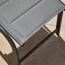 Gartenhocker 'Tesoro' stapelbar Aluminium anthrazit 51 x 44 x 52 cm