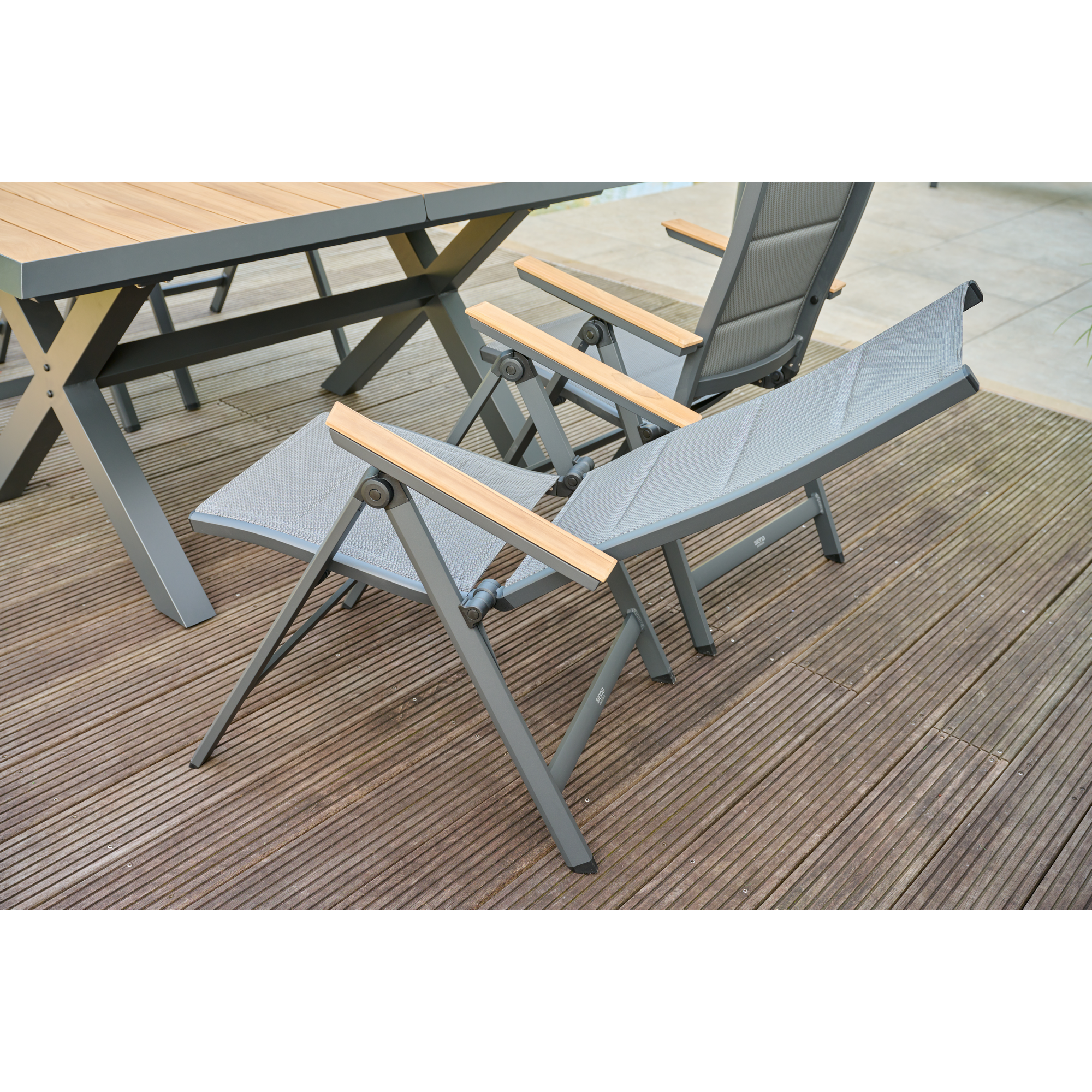 Klappsessel 'Tesoro' 59 x 110 x 68 cm