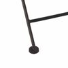 Gartenstuhl 'Como' klappbar Stahl schwarz 39 x 88,5 x 49,5 cm
