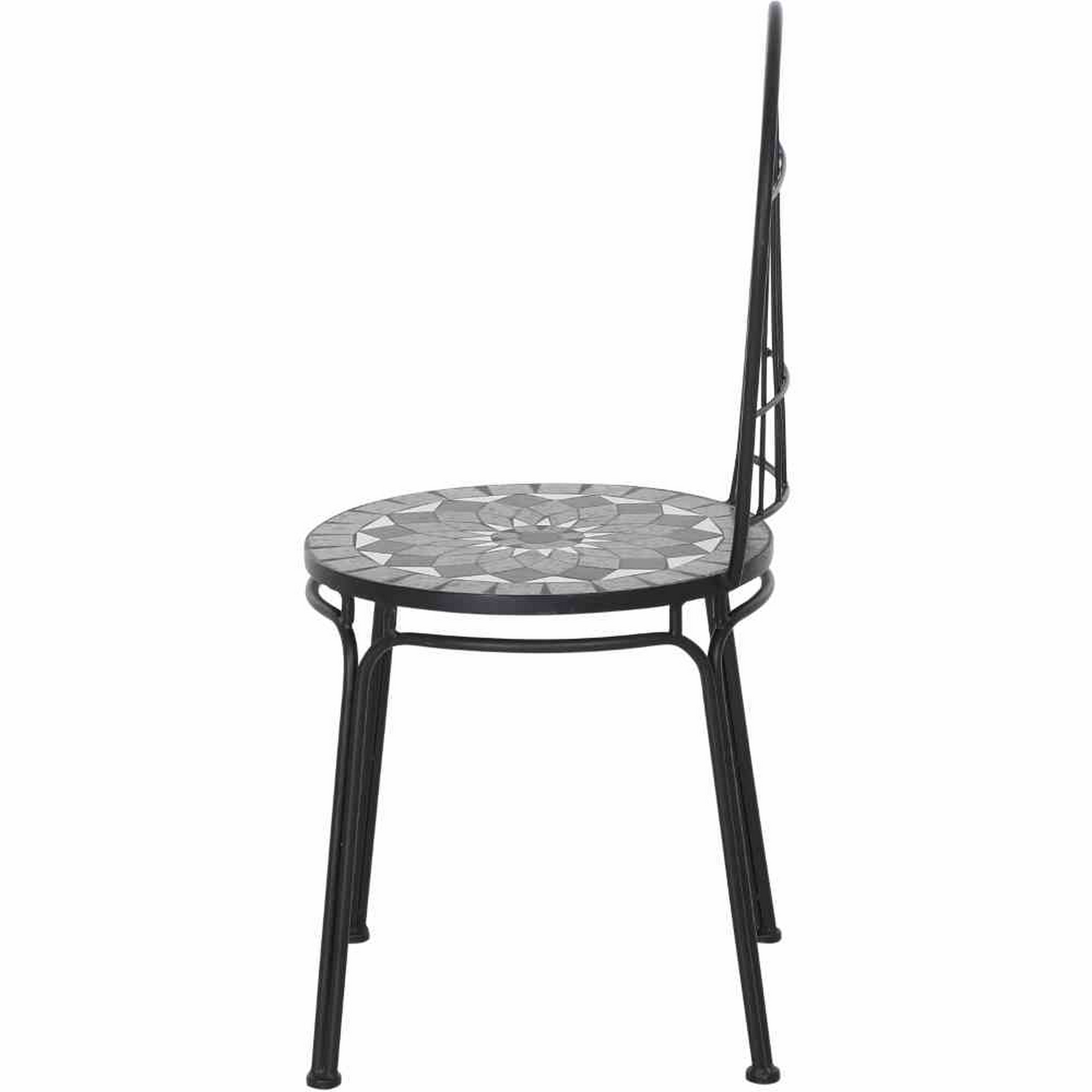 Stapelstuhl 'Como' 43 x 93,5 x 49 cm