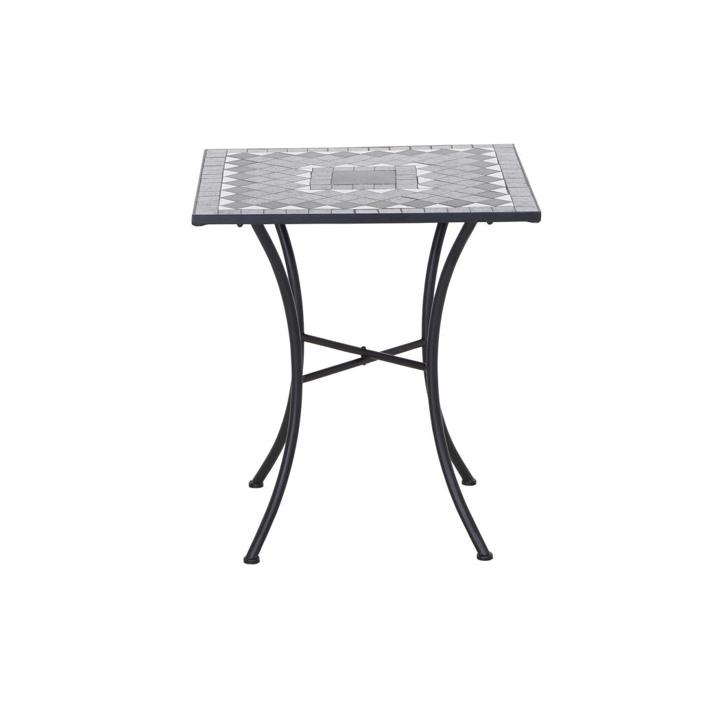 Eckiger Mosaiktisch Como 64 x 64 cm