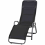 Sonnenliege 'Fano' schwarz 71 x 112 x 150 cm