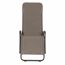 Liegestuhl 'Fano' taupe 71 x 112 x 150 cm