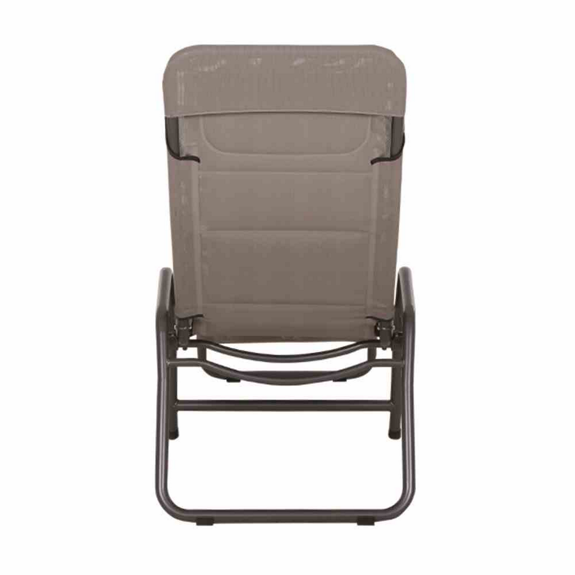 Sonnenliege 'Fano' taupe 71 x 112 x 150 cm