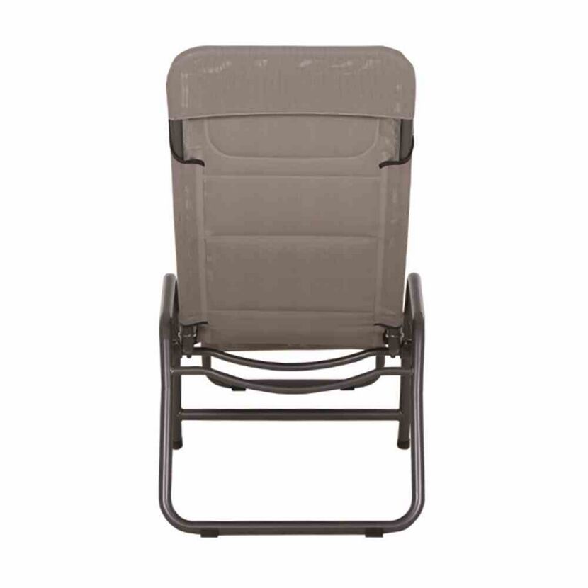 Liegestuhl 'Fano' taupe 71 x 112 x 150 cm