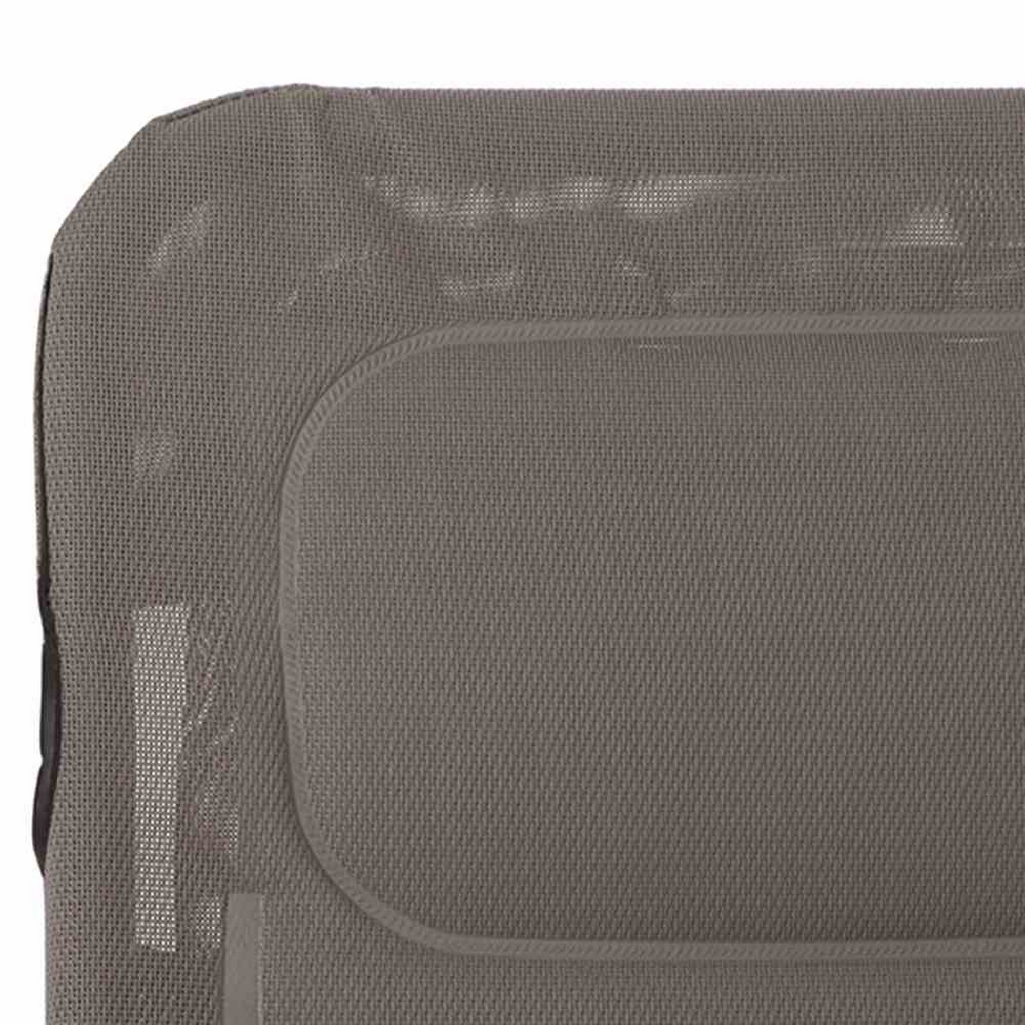 Sonnenliege 'Fano' taupe 71 x 112 x 150 cm