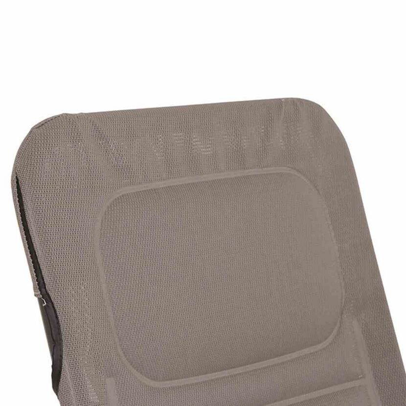 Liegestuhl 'Fano' taupe 71 x 112 x 150 cm