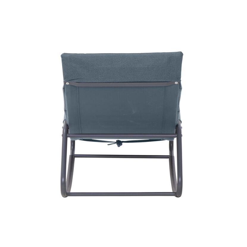 Schaukelliege 'Aliano' blau 57 x 84 x 143 cm