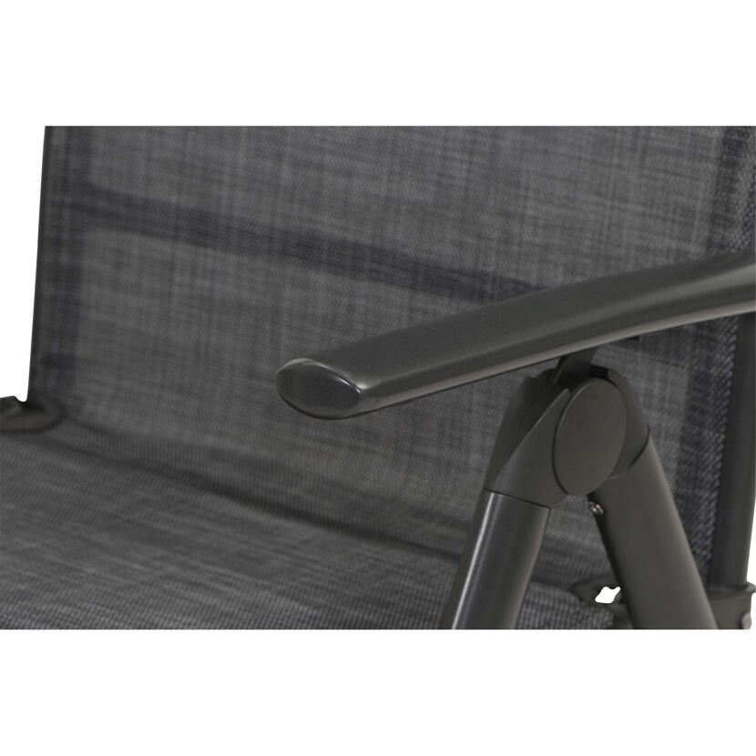 Armlehne des Relaxsessels Livorno anthrazit