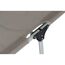 Sonnenliege 'Alu XXL' taupe 69,5 x 95 x 206 cm