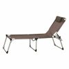 Sonnenliege 'Sole' klappbar taupe 69,5 x 105 x 226 cm