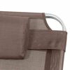 Sonnenliege 'Sole' klappbar taupe 69,5 x 105 x 226 cm
