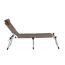 Sonnenliege 'Sole' klappbar taupe 69,5 x 105 x 226 cm
