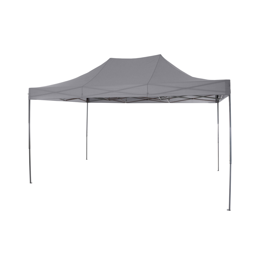 Grauer Pavillon 3 x 4,5 Meter