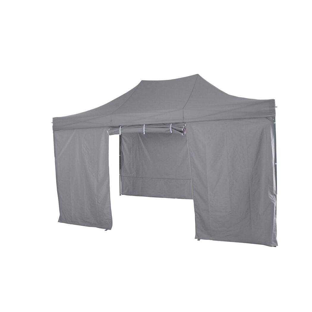 Grauer Pavillon 300 x 450 cm