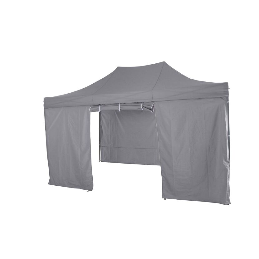 Grauer Pavillon 300 x 450 cm