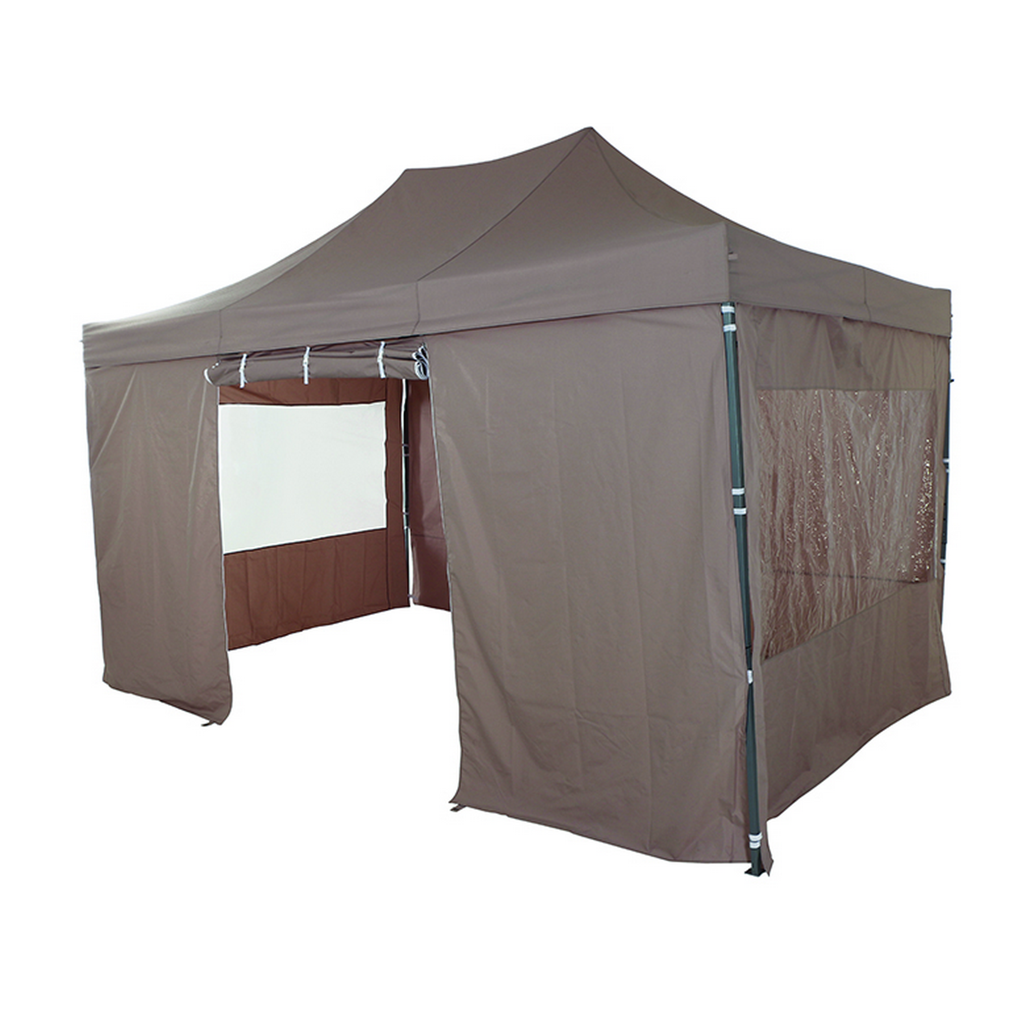 Pavillon 'Allrounder' grau 300 x 450 cm