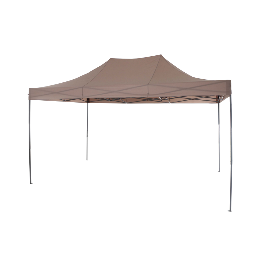 Taupefarbener Pavillon 300 x 450 cm
