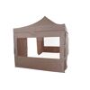 Taupefarbener Pavillon 300 x 450 cm