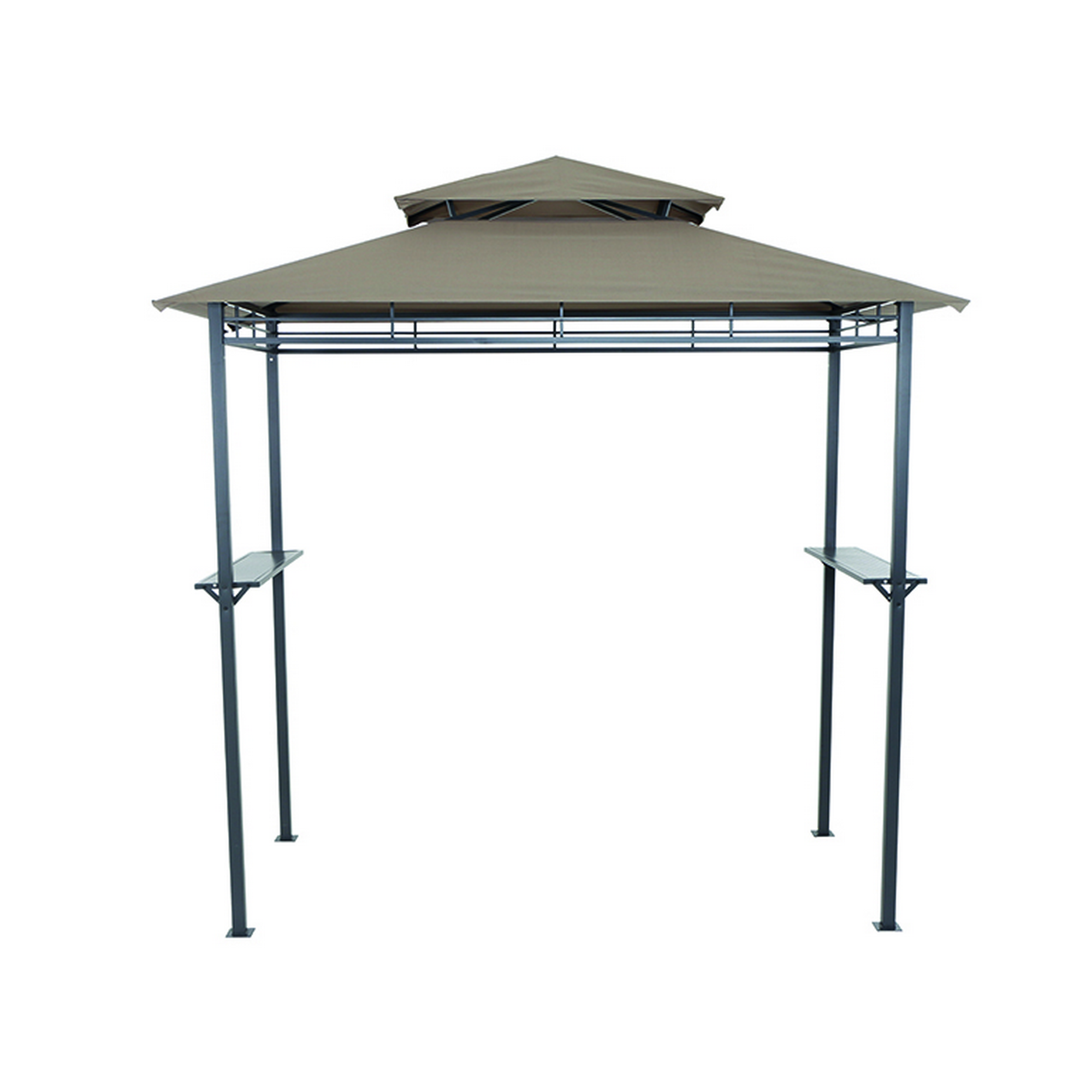 Pavillon 'BBQ' grau 244 x 127 cm