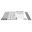 Einzelteile eines BBQ Pavillons